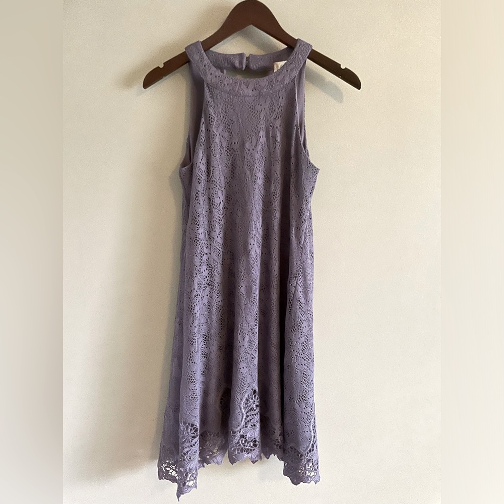 Altered State - Cotton Lace Dress - Lavender Purple Size Small